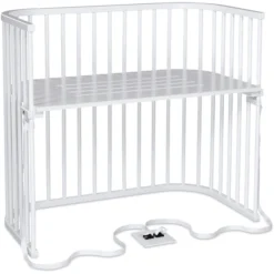 Babybay Beistellbett Boxspring XXL Weiß