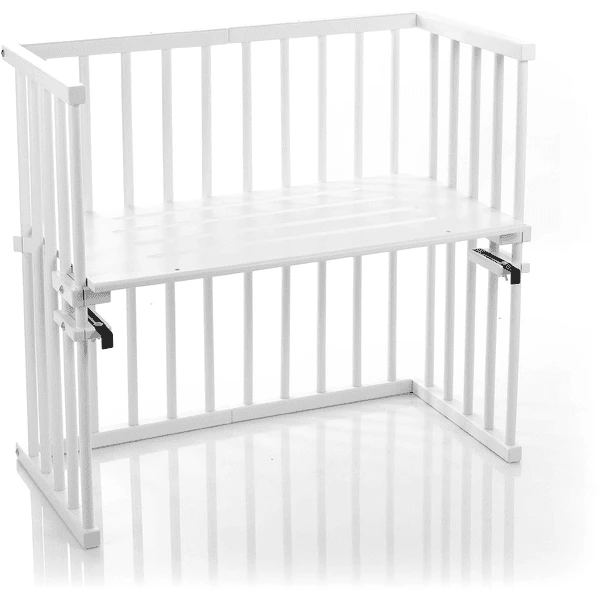 Babybay Beistellbett Midi Weiß Extra Belüftet 1 Babybay Beistellbett Midi Weiß Extra Belüftet