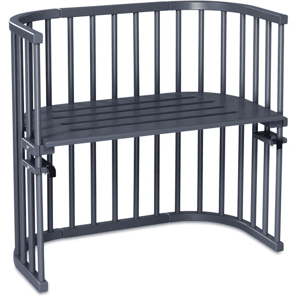 Babybay Beistellbett Original Schiefergrau Extra Belüftet 1 Babybay Beistellbett Original Schiefergrau Extra Belüftet