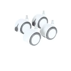 Babybay Parkettrollensatz Weiß