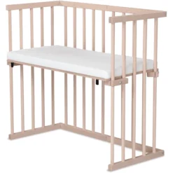 Dreamgood Beistellbett Buche Natur | Matratze Prime