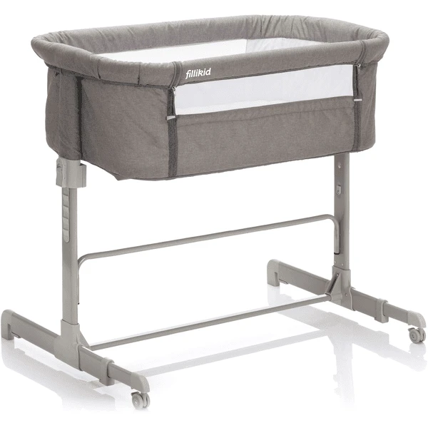 Fillikid Beistellbett Relax Grau 1 Fillikid Beistellbett Relax Grau
