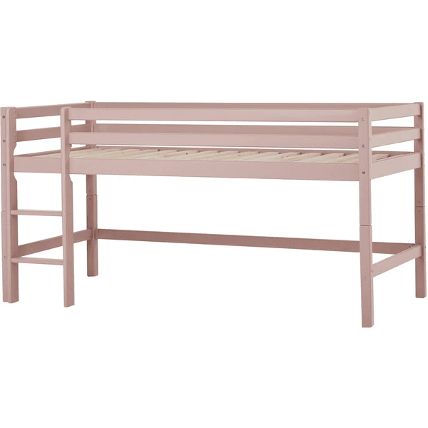 Hoppekids Halbhochbett Basic Pale Rose 90 X 200 Cm 1 Hoppekids Halbhochbett Basic Pale Rose 90 X 200 Cm