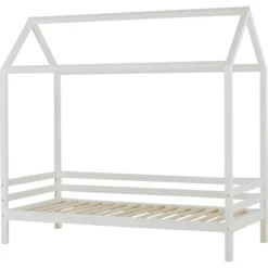 Hoppekids Hausbett Basic Mycolor Weiß 90 X 200 Cm