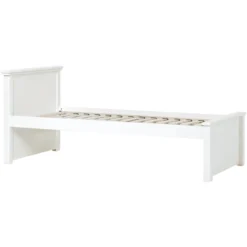 Hoppekids Maja Deluxe Sofabett 90 X 200 Cm Lattenrost Weiß 1 Hohes Und 1 Niedriges Bettende