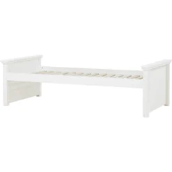 Hoppekids Maja Deluxe Sofabett 90 X 200 Cm Rollrost Weiß 2 Mittlere Bettenden