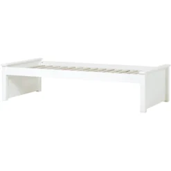 Hoppekids Maja Deluxe Sofabett 90 X 200 Cm Rollrost Weiß 2 Niedrige Bettenden