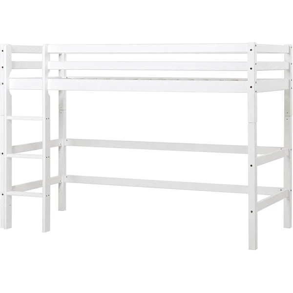 Hoppekids Mittelhochbett Basic Weiß 90 X 200 Cm 1 Hoppekids Mittelhochbett Basic Weiß 90 X 200 Cm