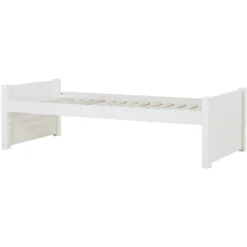 Hoppekids Noah Deluxe Sofabett 90 X 200 Cm Rollrost Weiß 2 Mittlere Bettenden