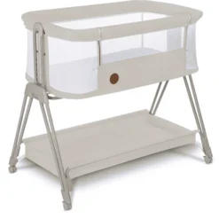 Lionelo Beistellbett Luna Beige Sand