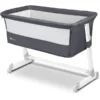 Lionelo Beistellbett Theo Dark Grey
