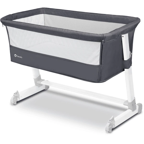 Lionelo Beistellbett Theo Dark Grey 1 Lionelo Beistellbett Theo Dark Grey