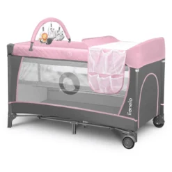 Lionelo Reisebett Flower Flamingo