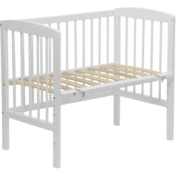 Polini Kids Beistellbett Simple Weiß