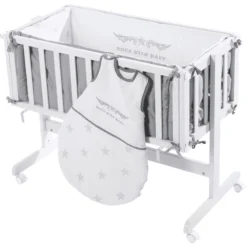 Roba Beistellbett Weiß Rock Star Baby 2