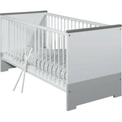 Schardt Kombi-Kinderbett Candy Grey 70 X 140 Cm