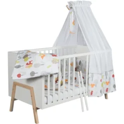 Schardt Kombi-Kinderbett Holly Nature 70 X 140 Cm