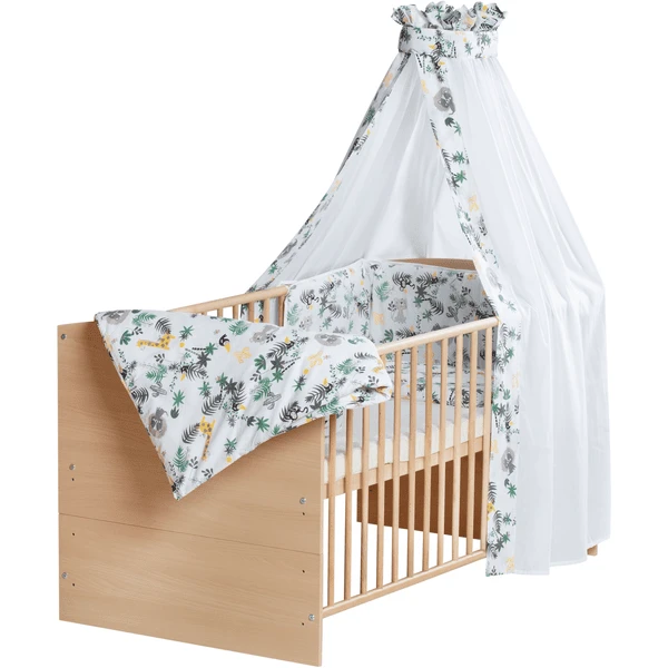 Schardt Komplettbett Classic Line 70x140cm Natur Jungle 1 Schardt Komplettbett Classic Line 70x140cm Natur Jungle