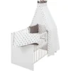 Schardt Komplettbett Classic White Big Stars Grau 60 Cm X 120 Cm