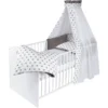 Schardt Komplettbett Classic White Big Stars Grau 70 Cm X 140 Cm