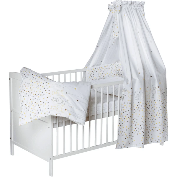 Schardt Komplettbett Conny Weiß Teddystar 70 Cm X 140 Cm 1 Schardt Komplettbett Conny Weiß Teddystar 70 Cm X 140 Cm