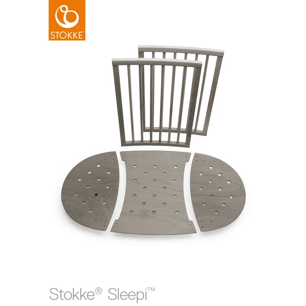 STOKKE® Sleepi™ Kinderbett Umbausatz Hazy Grey 1 STOKKE® Sleepi™ Kinderbett Umbausatz Hazy Grey