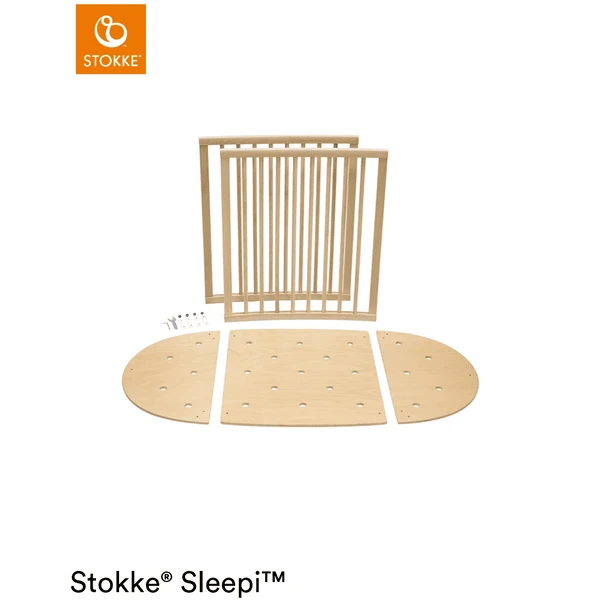 STOKKE® Sleepi™ Kinderbett Umbausatz V3 Natur 1 STOKKE® Sleepi™ Kinderbett Umbausatz V3 Natur