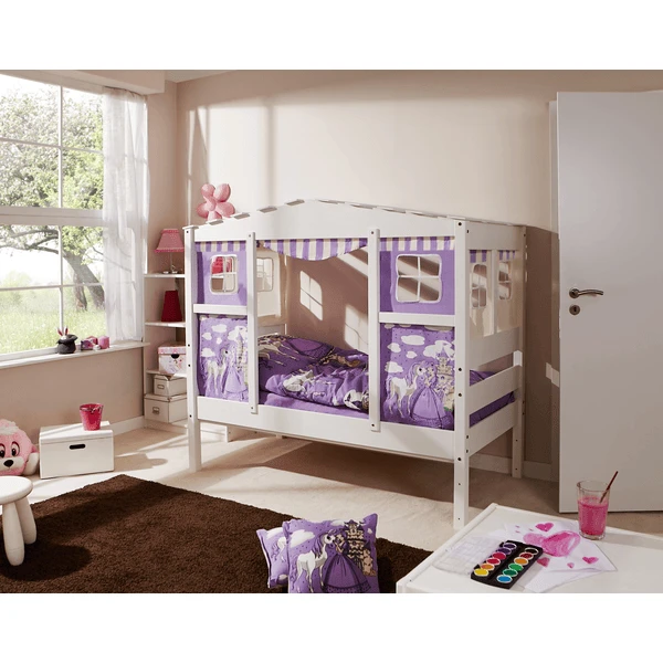 TiCAA Hausbett Mini Prinzessin Lila 1 TiCAA Hausbett Mini Prinzessin Lila