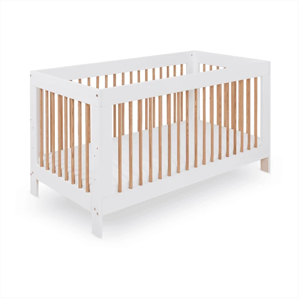 Urra Kinderbett Laura Weiß/natur 70 X 140 Cm 1 Urra Kinderbett Laura Weiß/natur 70 X 140 Cm